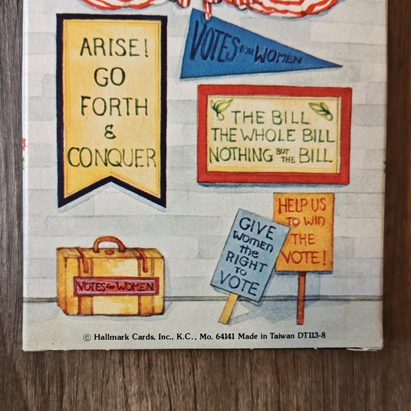 Vintage Hallmark Susan B. Anthony Cloth Doll 1979 Famous‎ Americans Series 1 Box - Picture 4 of 13